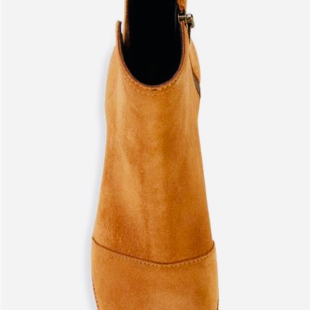 Sorel Tan Suede Ankle Booties